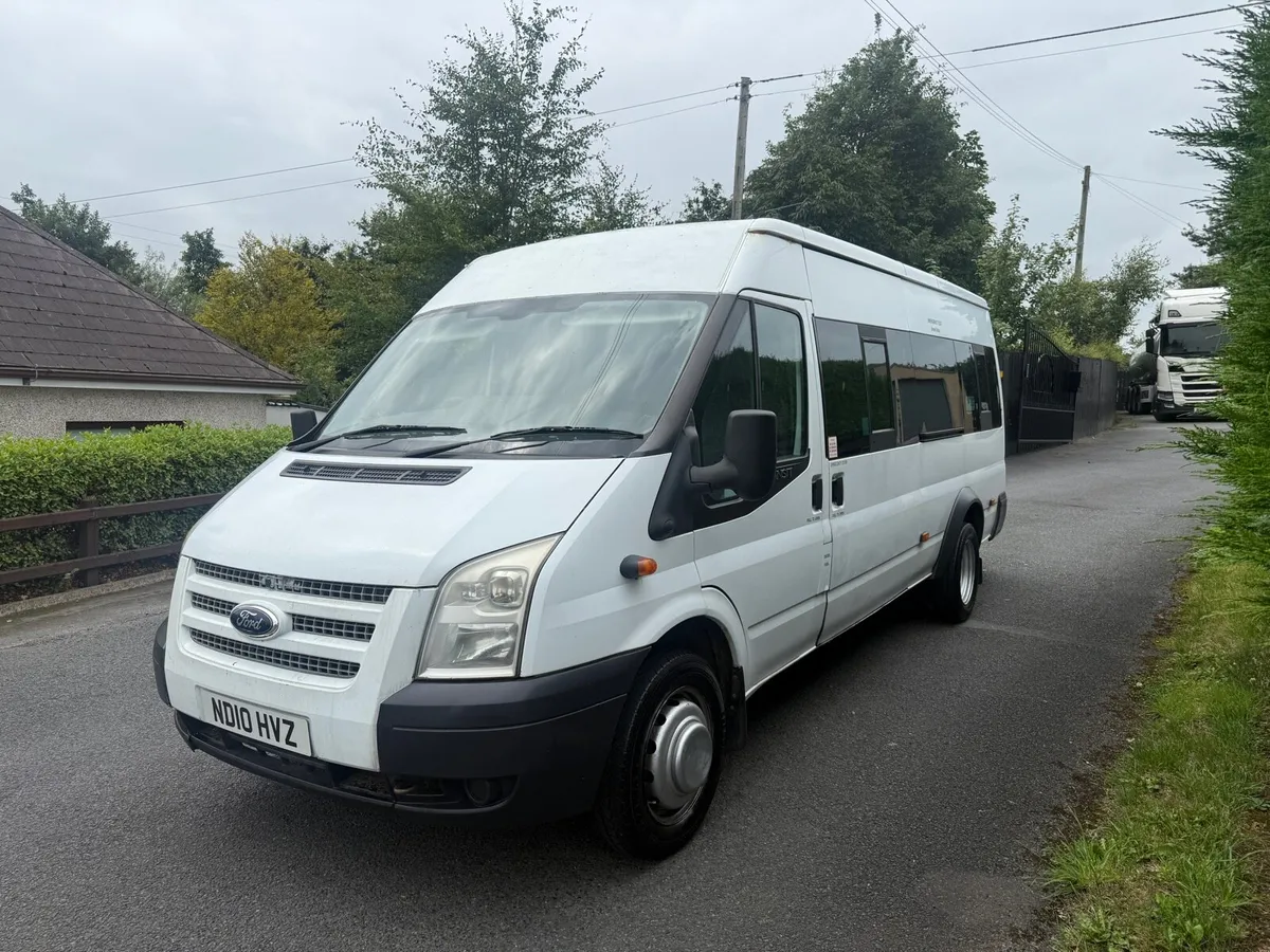 2010 Ford Transit 2.4 17 Seater Minibus Full Mot - Image 3