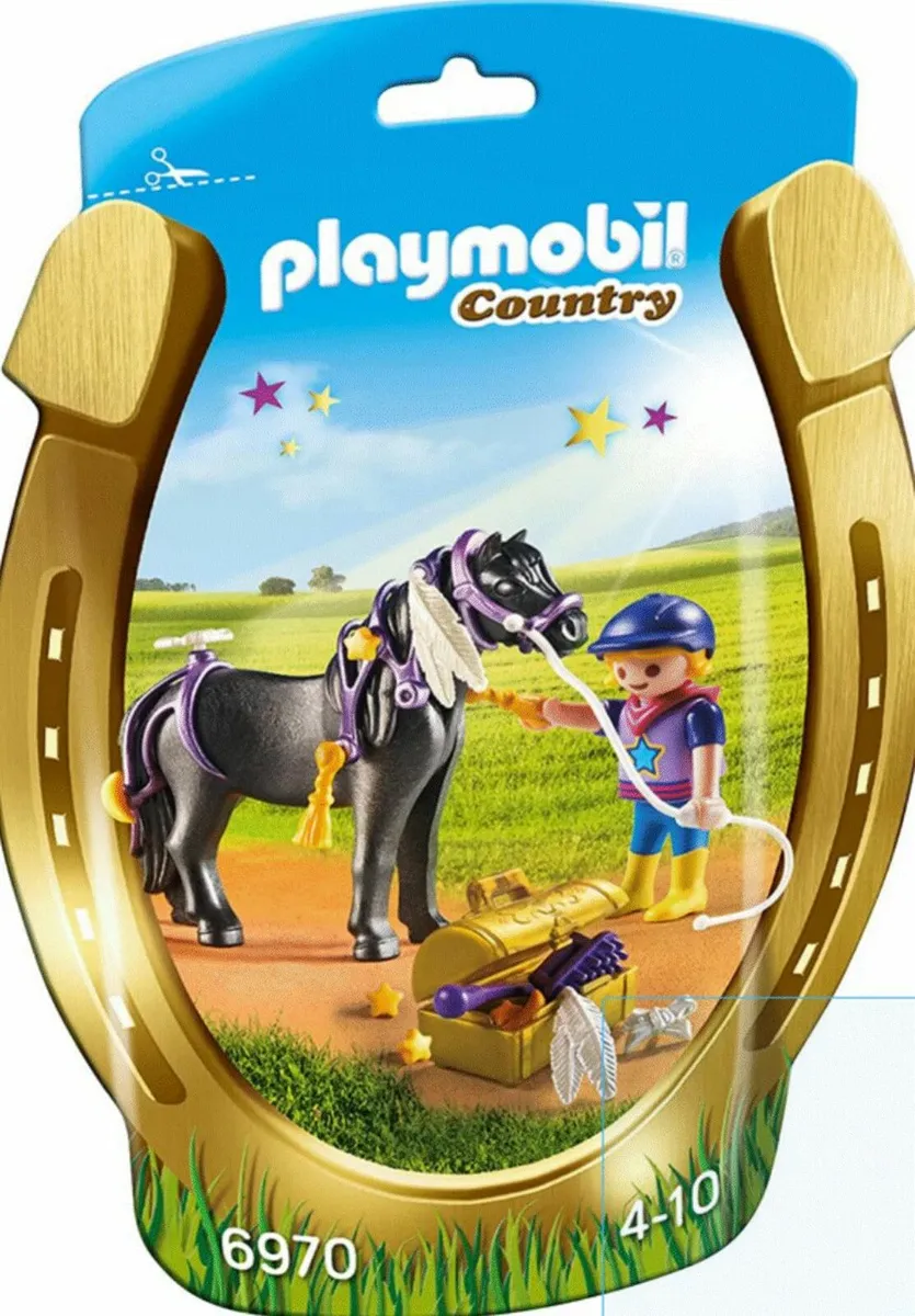 Playmobil Country 6970  Groomer And Horse - Image 2