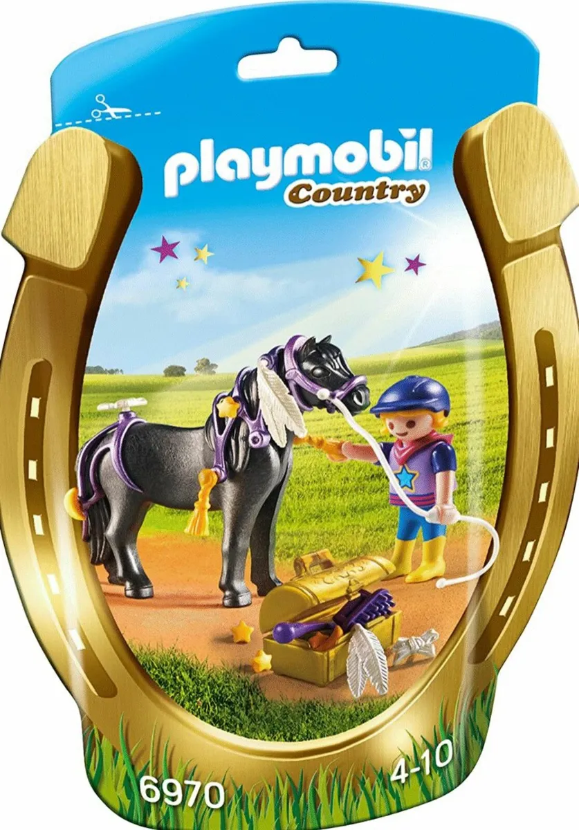 Playmobil Country 6970  Groomer And Horse - Image 4