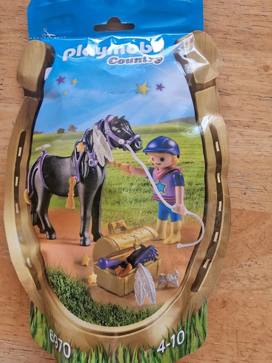 Playmobil Country 6970  Groomer And Horse - Image 1