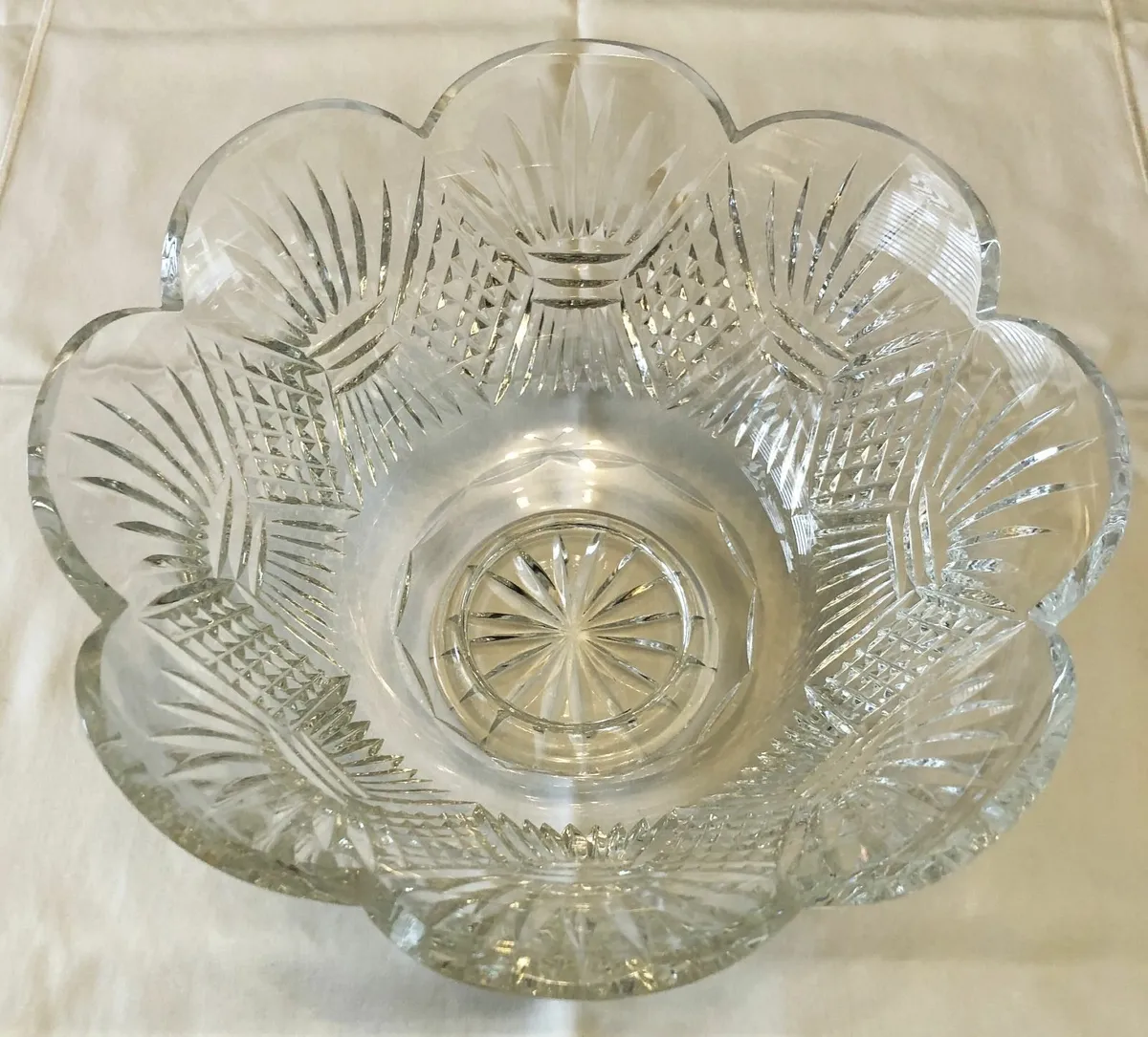 Waterford Glass, Centerpiece Bowl - Image 3