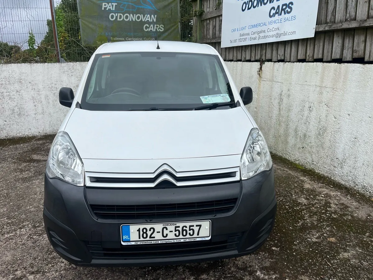 2018 Citroen Berlingo 3 seater - Image 2