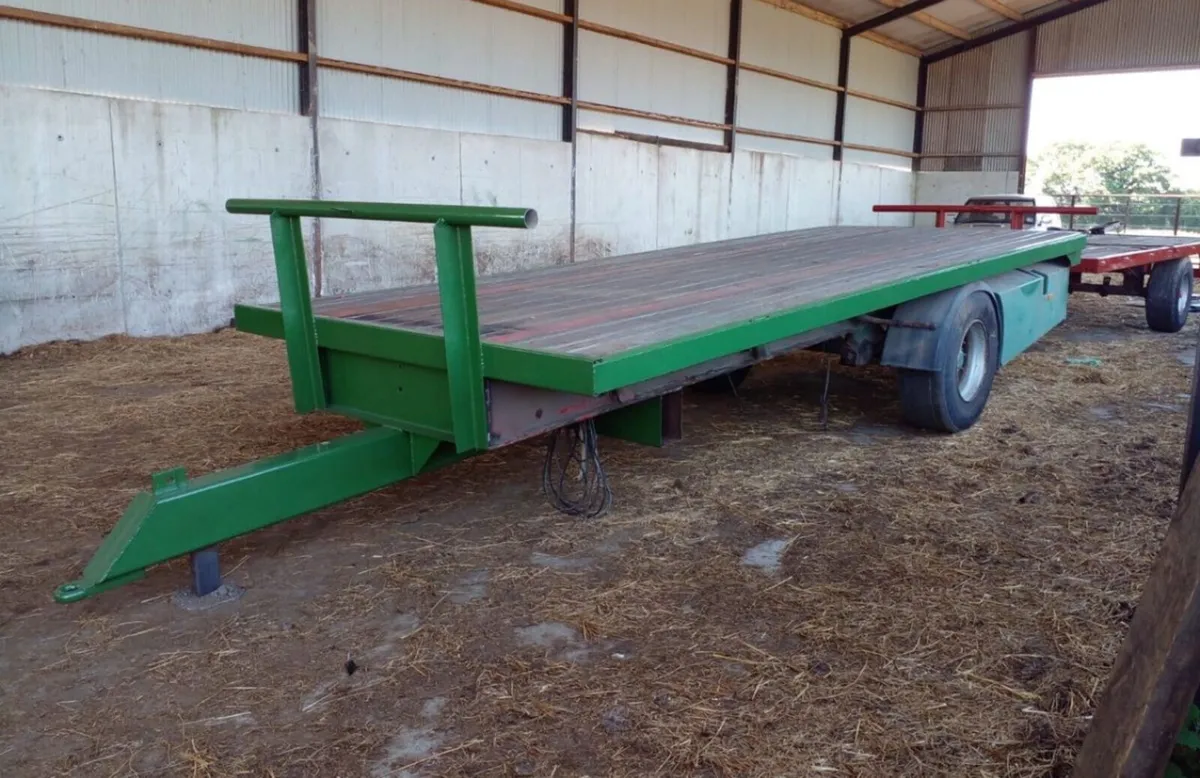 22 ft bale trailer DELIVERY - Image 1