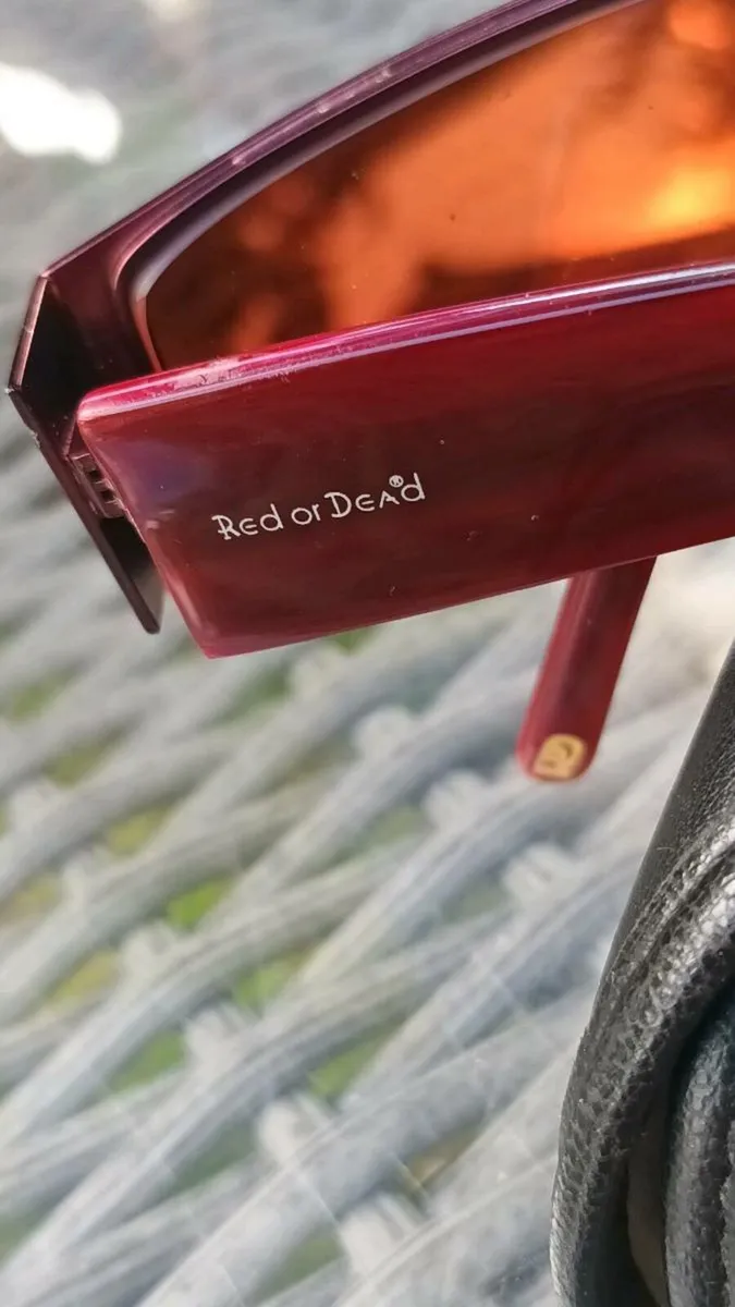 Red or Dead ladies sunglasses, D18 post 6e - Image 2