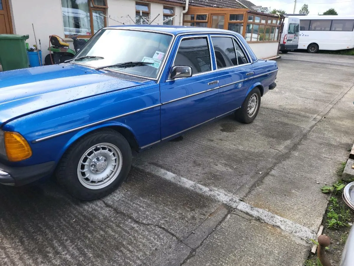 Vintage Mercedes car 240D 1982 - Image 1