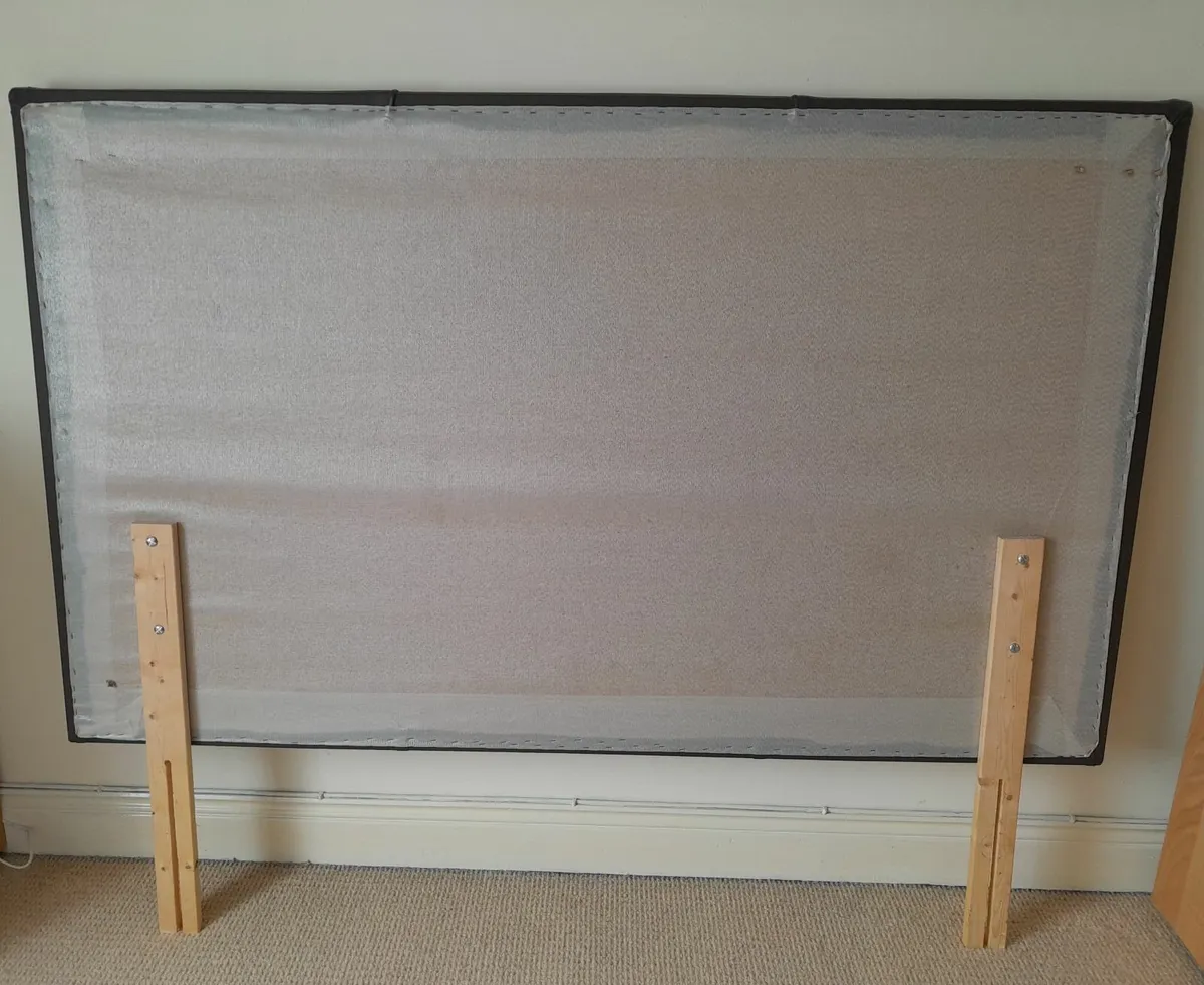 Queensized Contemporary Leather style Headboard - Image 2