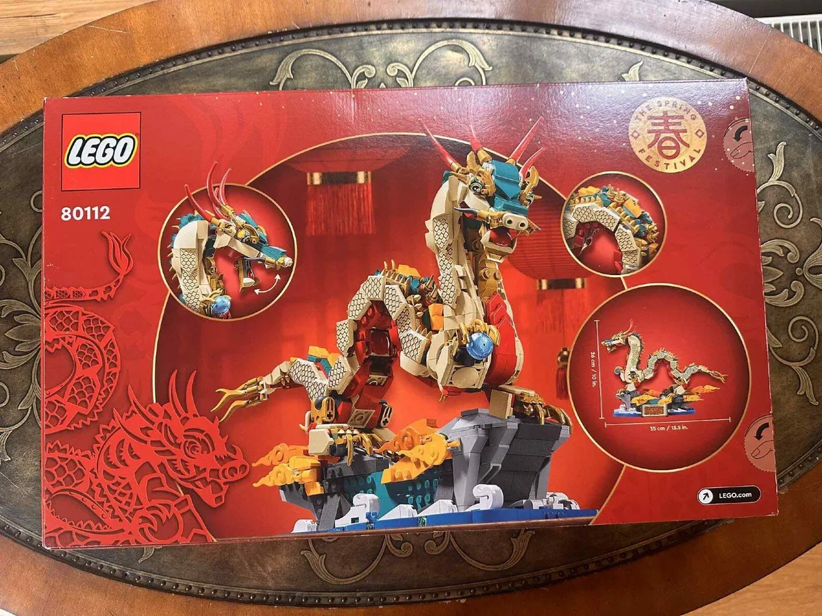 Auspicious dragon Lego set. - Image 2