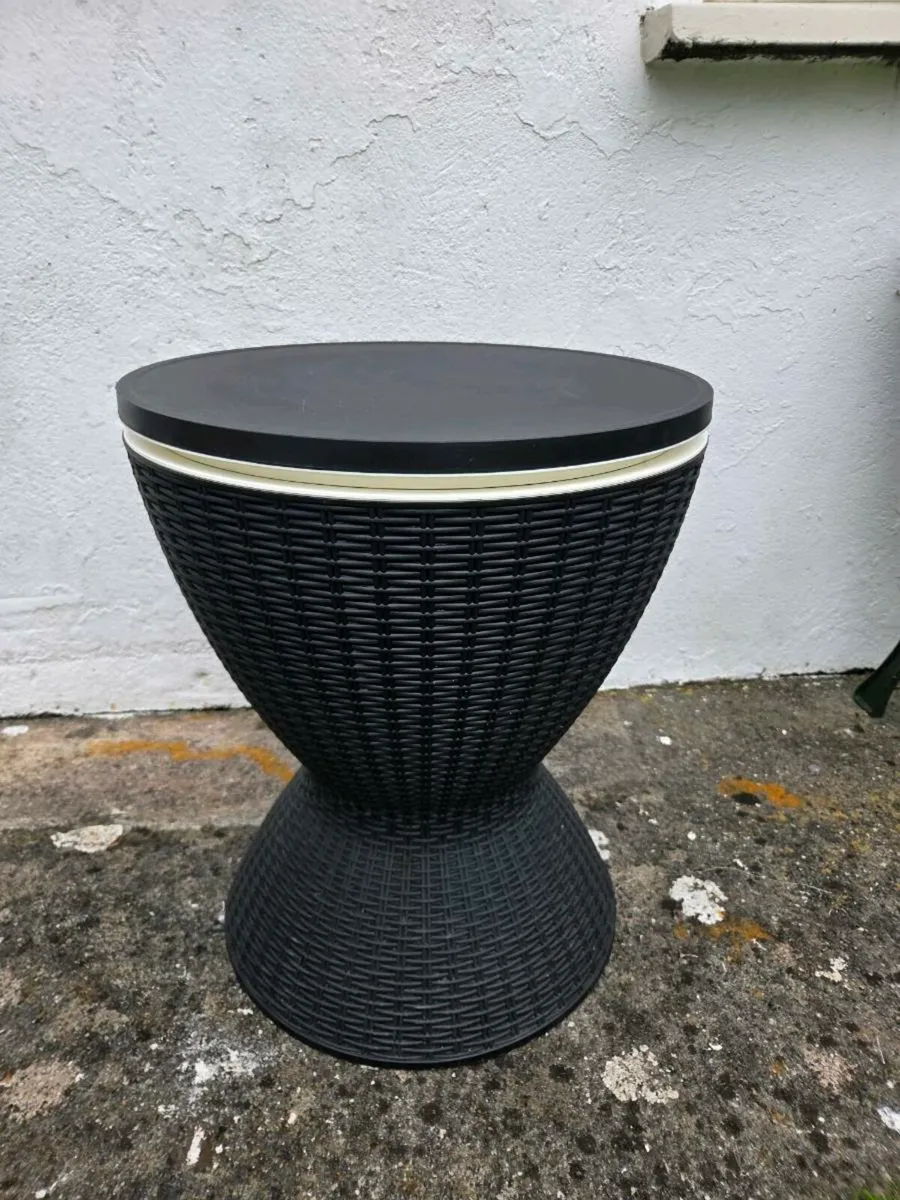Garden Bar Side Table Cooler Bar - Image 4