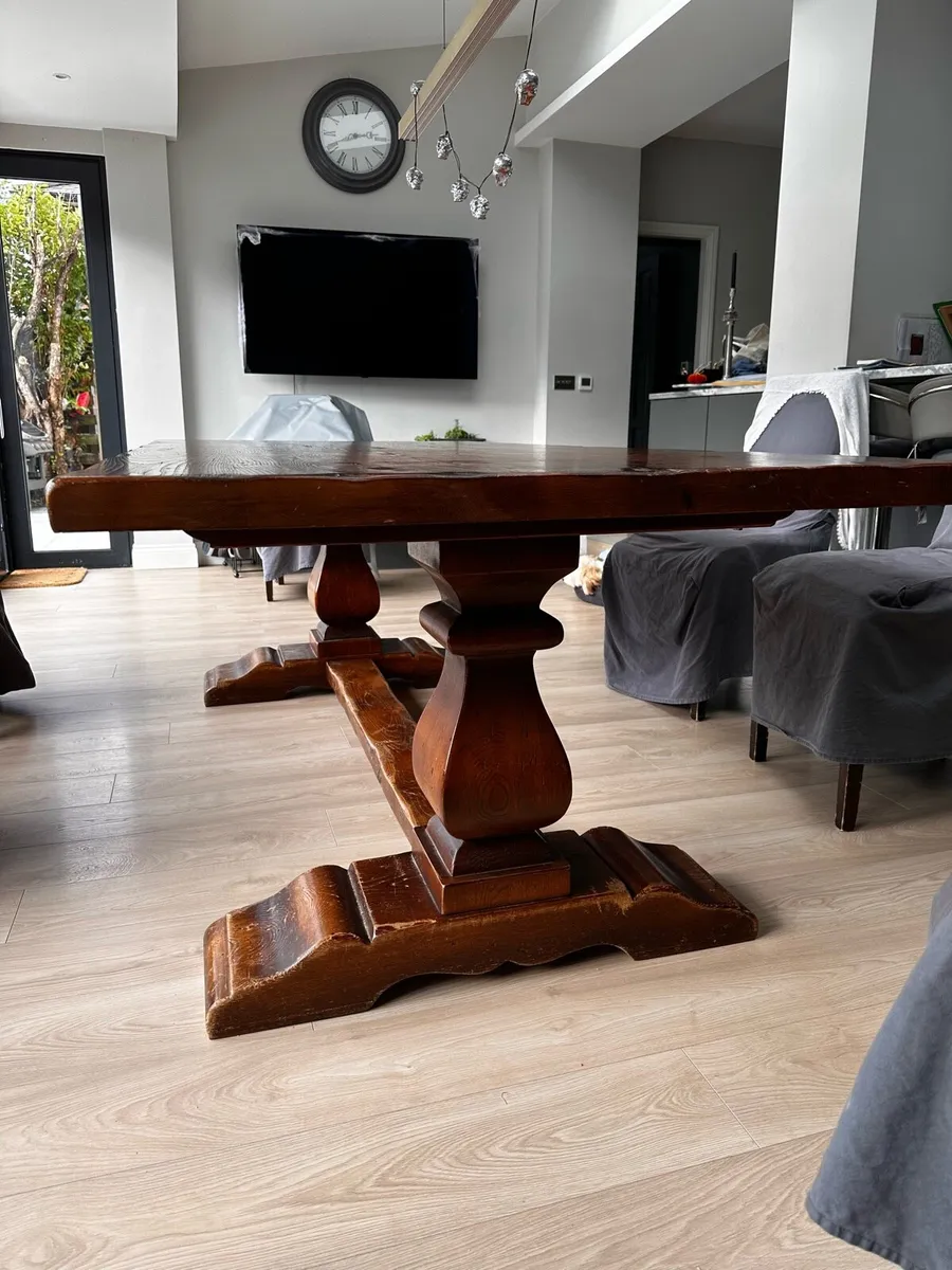 Solid Oak Minnie Peters Table - Image 2
