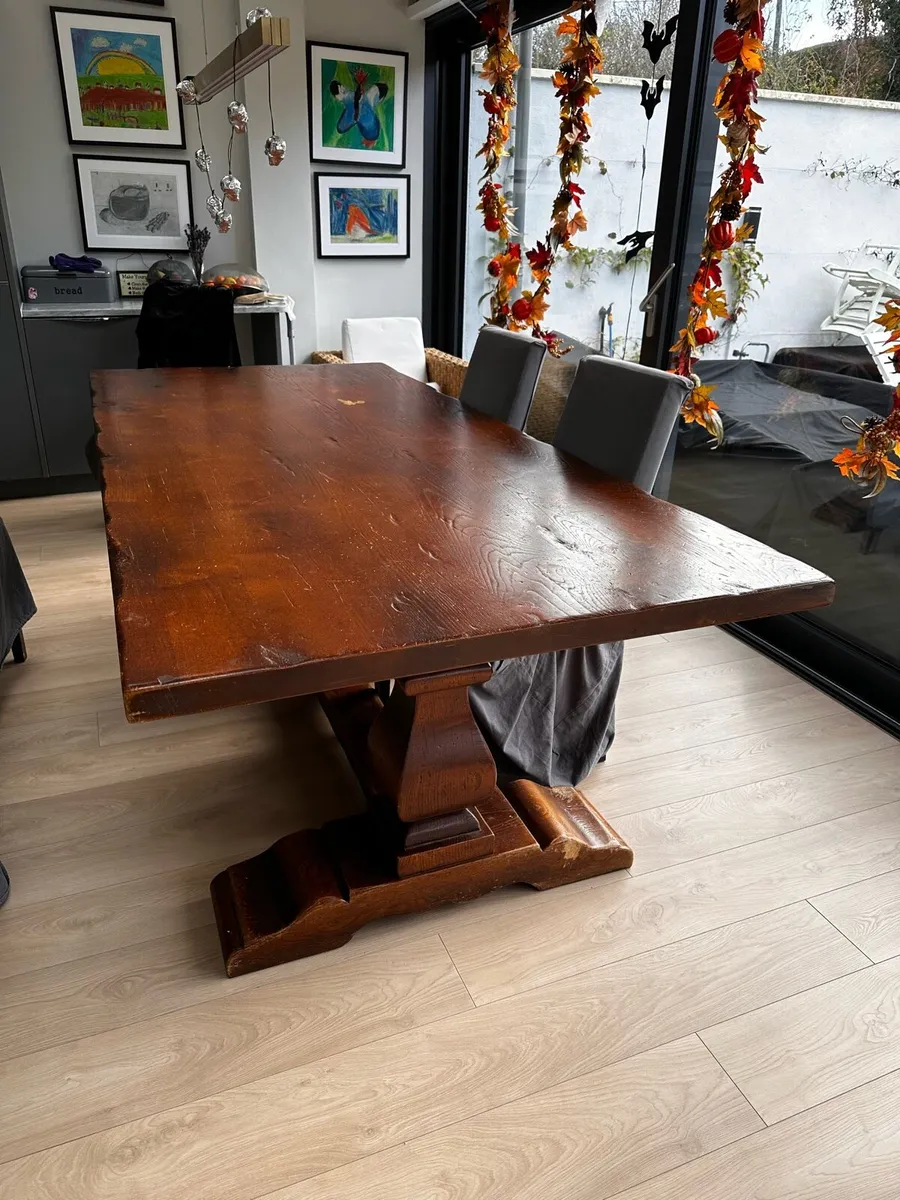 Solid Oak Minnie Peters Table - Image 3