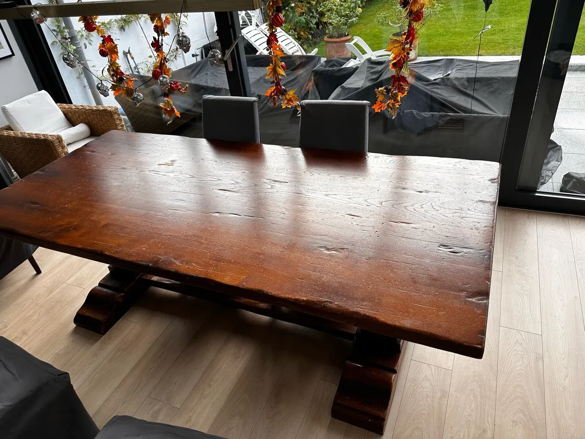 Solid Oak Minnie Peters Table - Image 4