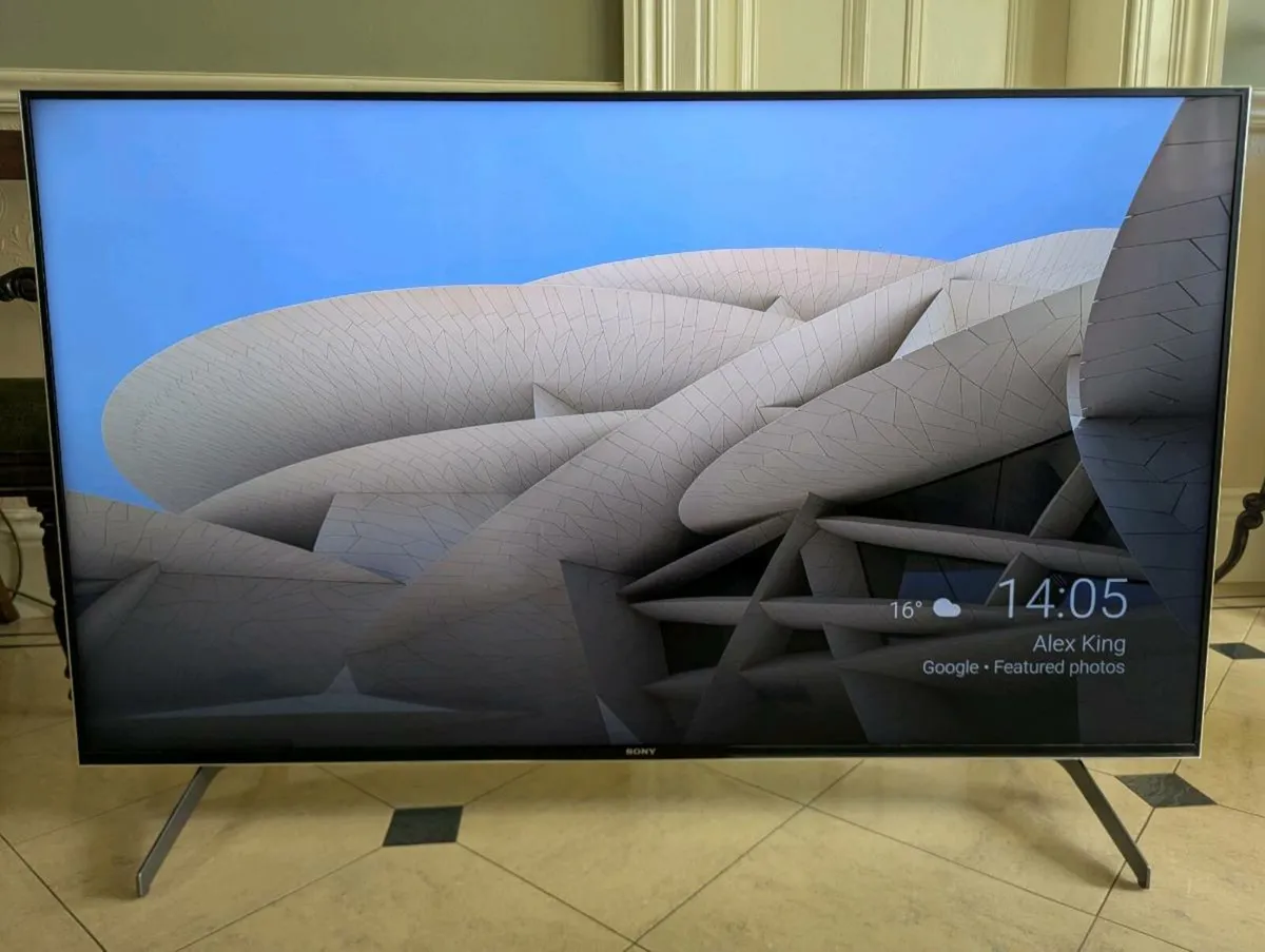 Sony Bravia 55" Smart 4K Ultra HD HDR LED TV - Image 1