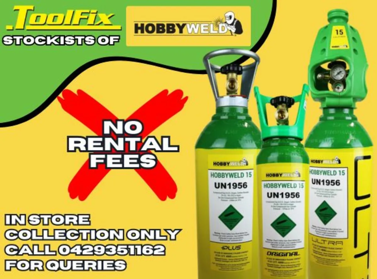 ToolFix - Stockists of HobbyWeld Gases