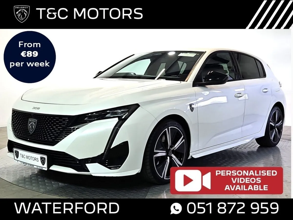 Peugeot 308 308 GT Hybrid 180bhp Phev Automatic - Image 1