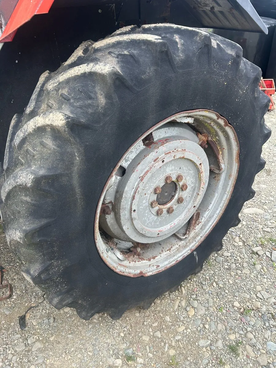 16.9 x 34 weighted rims to suit Massey - Image 2