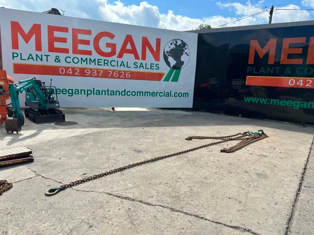 5.4 Metre ...14 ton ...lifting chains 4 LEG ..... - Image 2