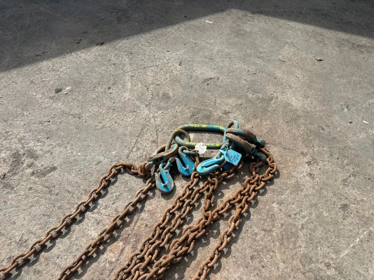 5.4 Metre ...14 ton ...lifting chains 4 LEG ..... - Image 4