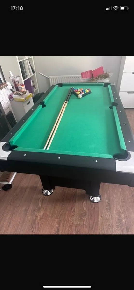 Pool table 6ft - Image 1