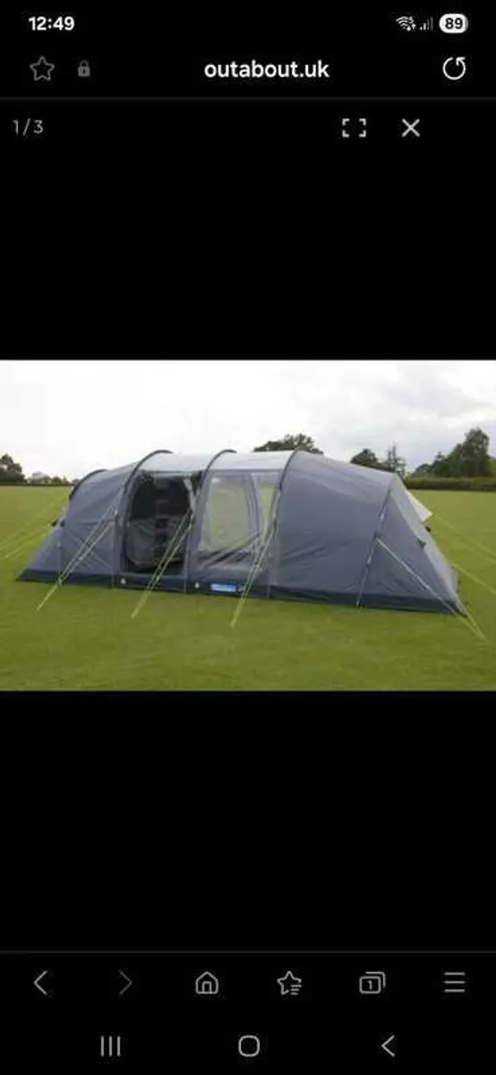 Tent and accessories - Image 1