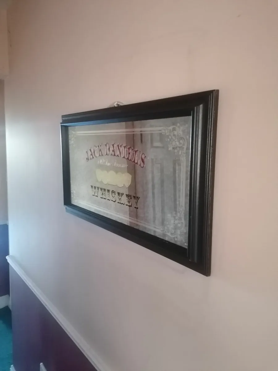 Jack Daniels Whisky Mirror - Image 1