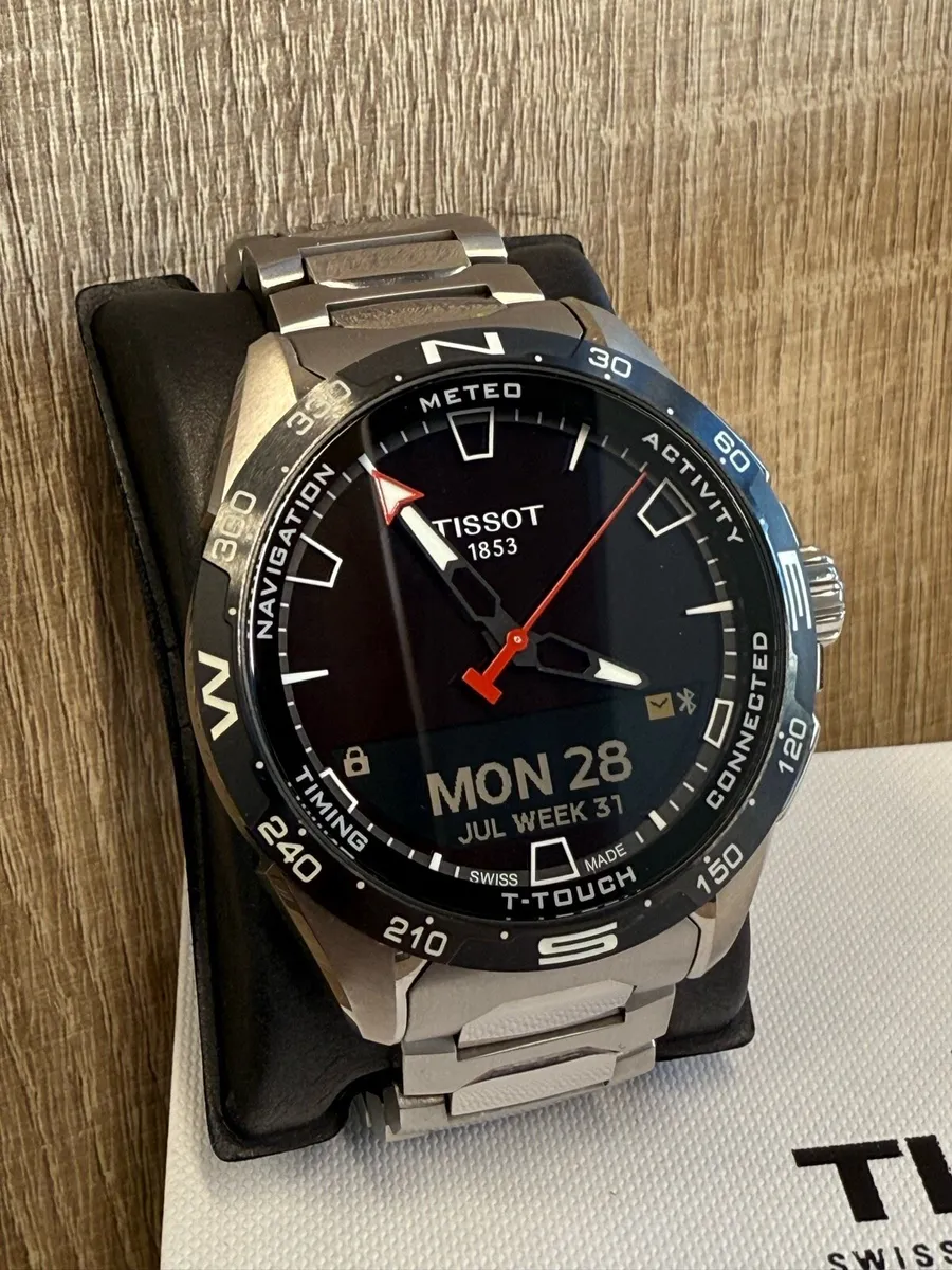 Tissot SmartWatch Titanium Solar Swiss Made - Image 1