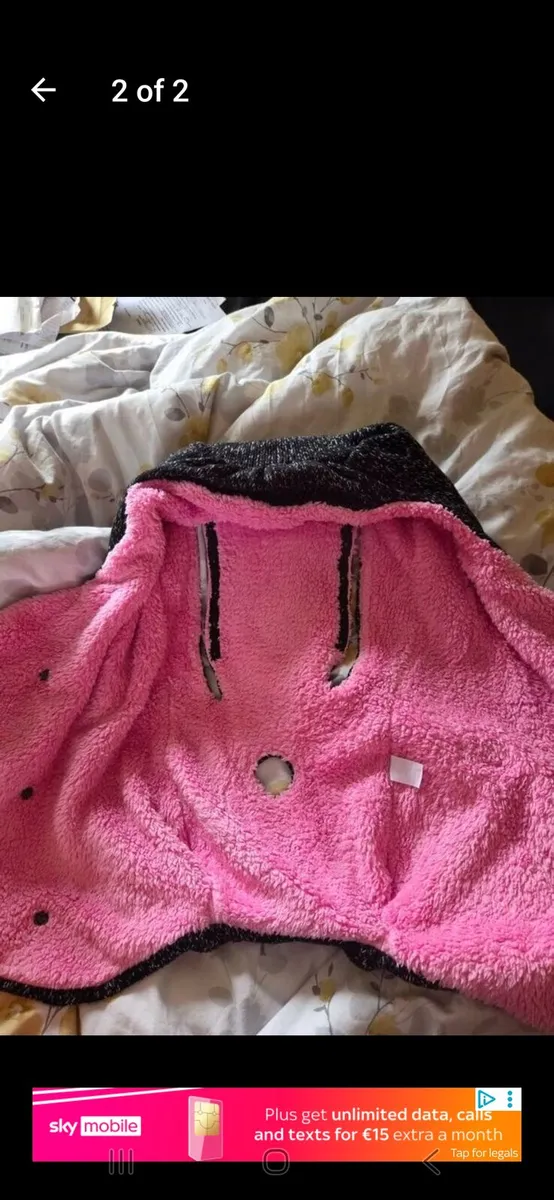 Cocoon for car seat/buggy - Image 1