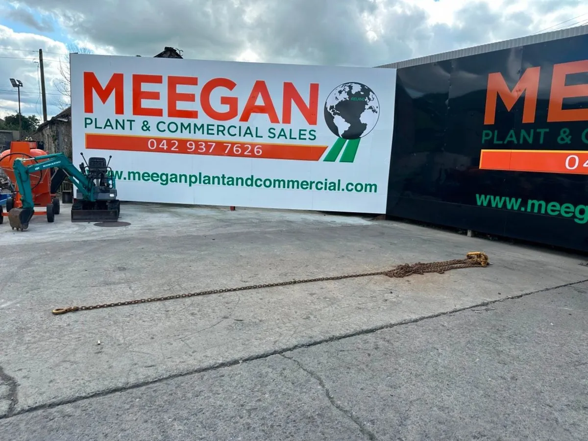 5.5 Metre ...6.7 ton ...lifting chains 4 LEG .... - Image 1
