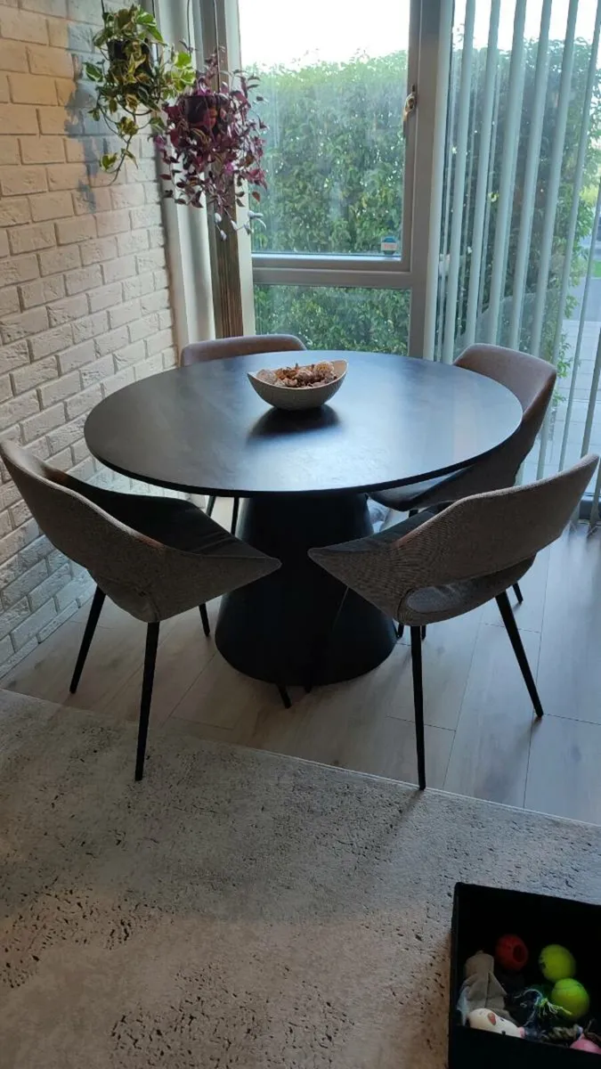 Upholstered Dining Chair - Image 3