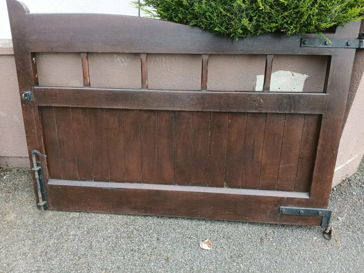 Teak gates - Image 1