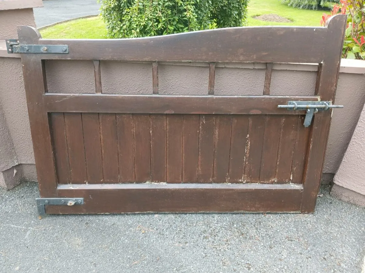 Teak gates - Image 2