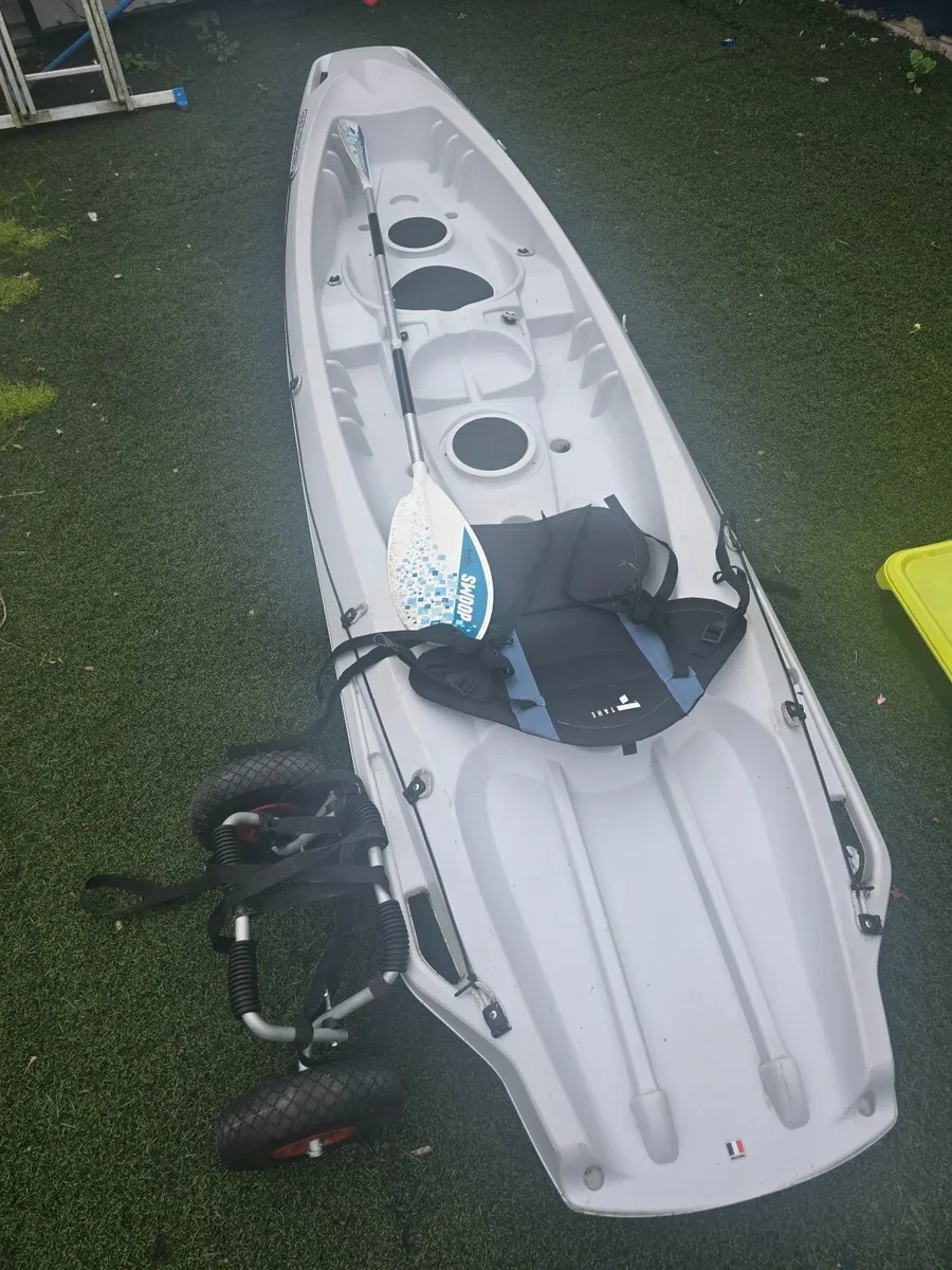 Double Kayak, trolly, padel and 1 support seat. - Image 1