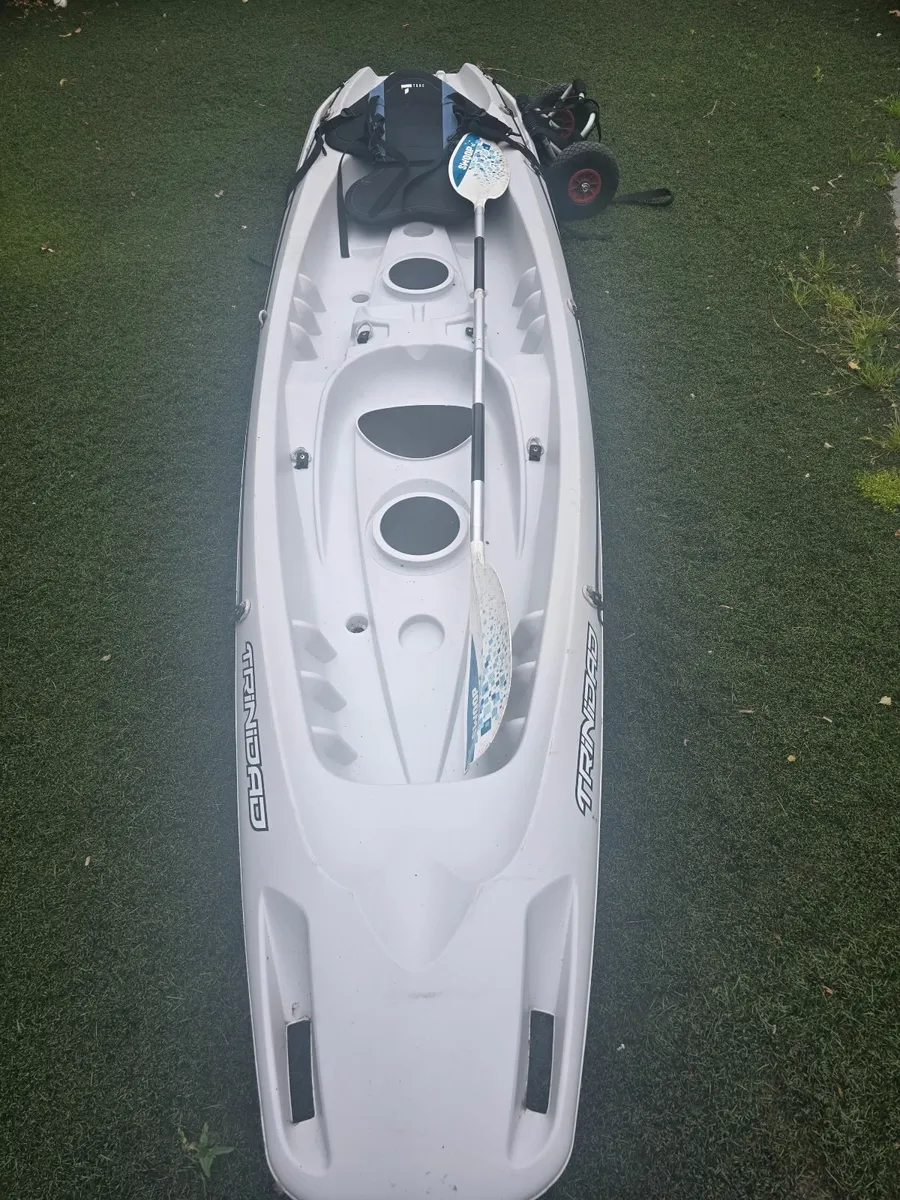 Double Kayak, trolly, padel and 1 support seat. - Image 2