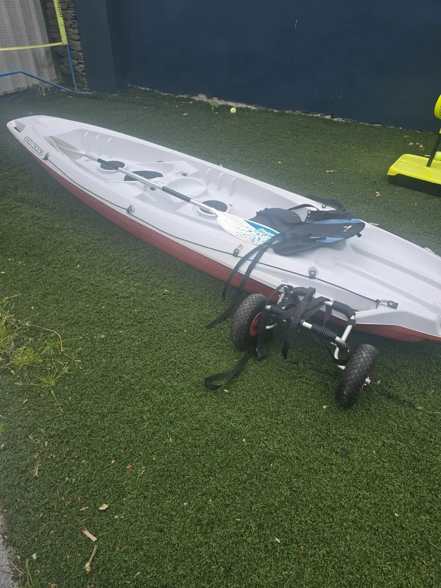 Double Kayak, trolly, padel and 1 support seat. - Image 3