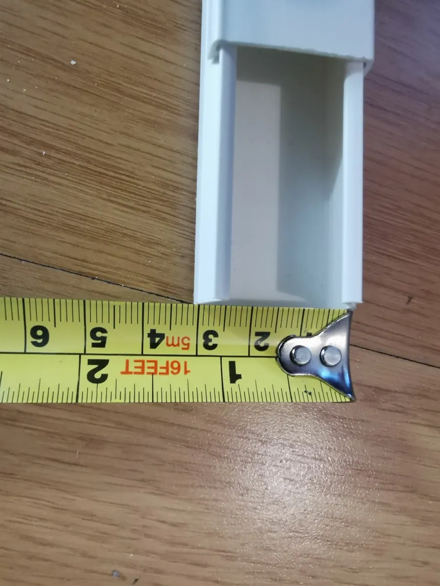 Cable Trunking, 10M Cable Cover Wire 3cmW x 2cmH - Image 1