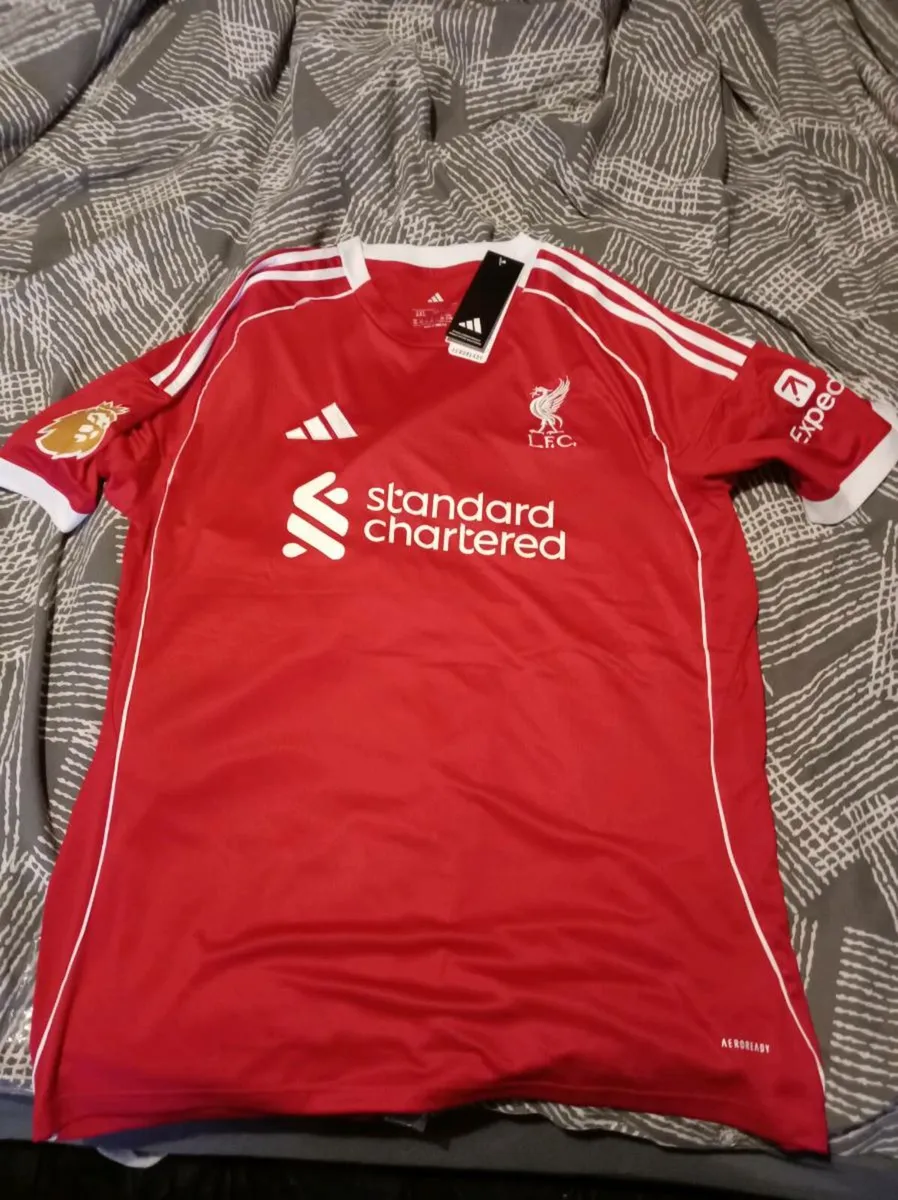 25/26 Liverpool Home Jersey - Image 1