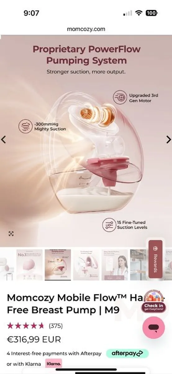 Momcozy Mobile Hands Free Breast Pump - Image 4