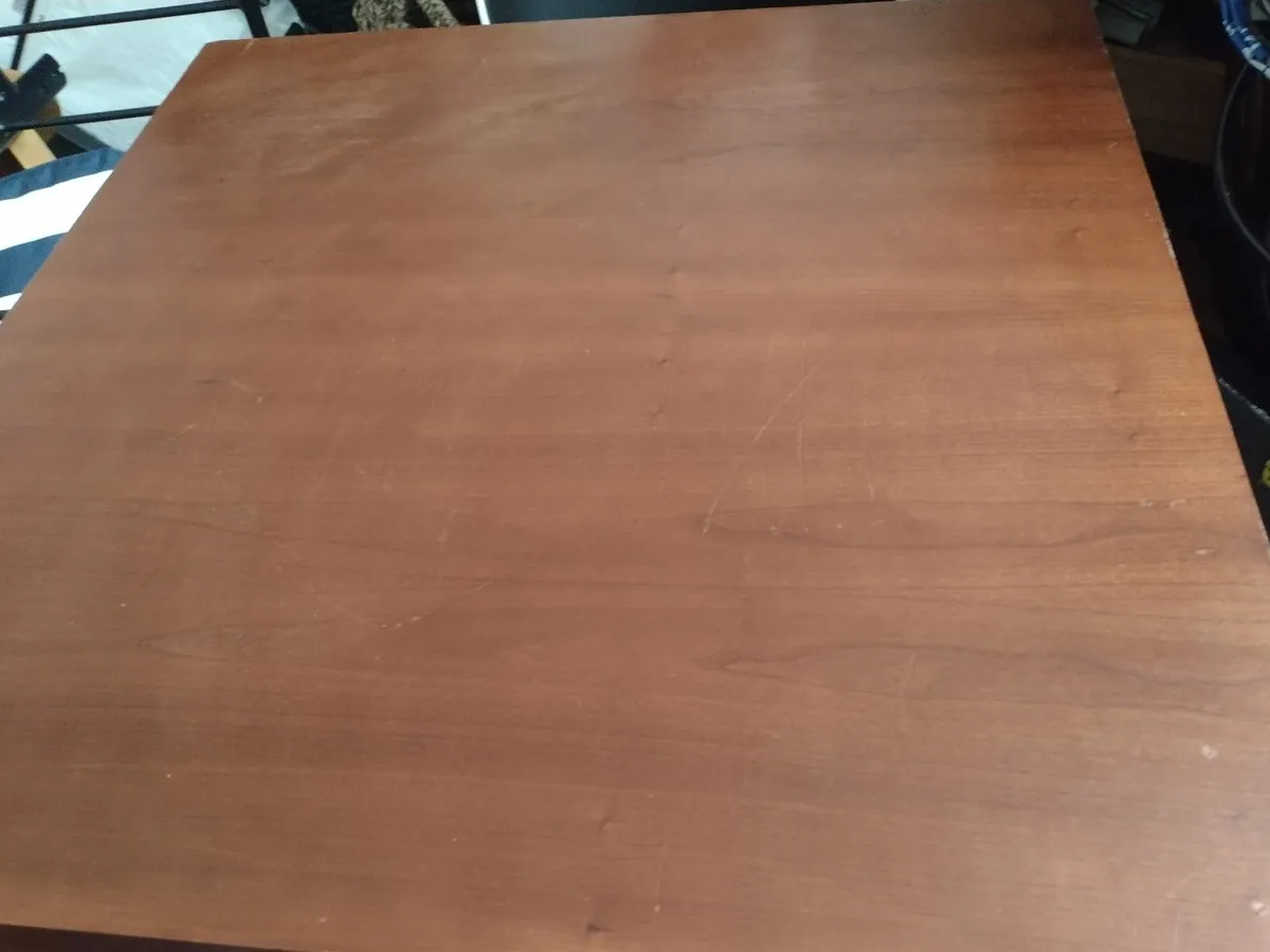 Heavy solid wood coffee table or TV stand - Image 3