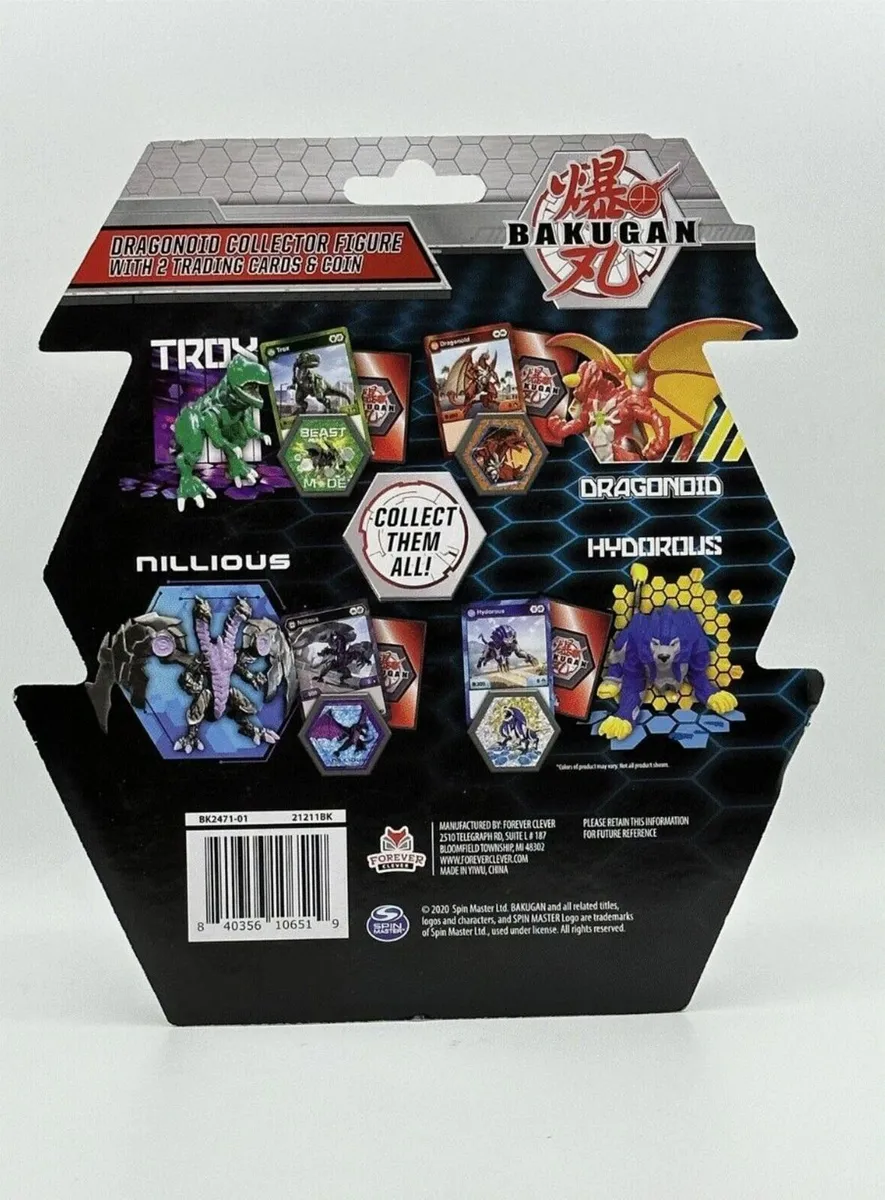 Bakugan Dragonoid (Red) Collector Action Figure - Image 4