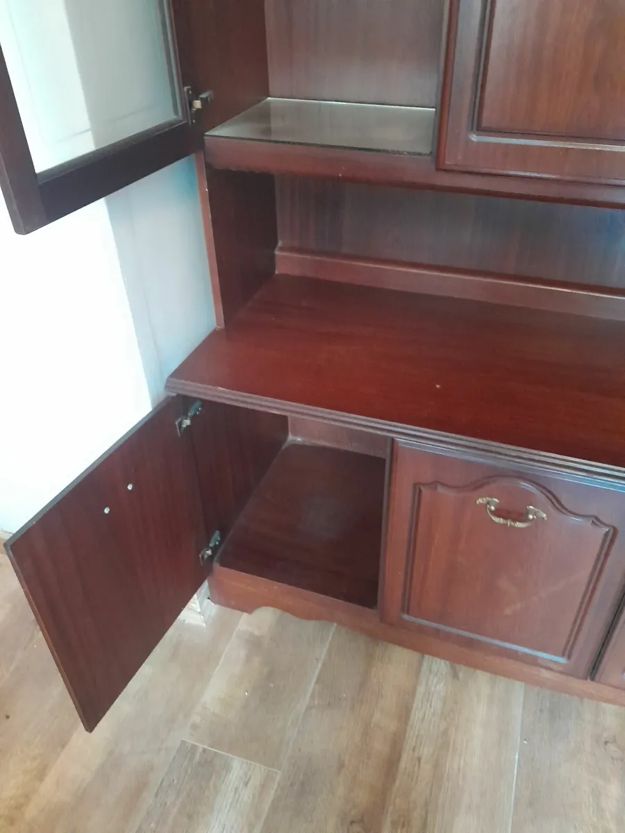 Drinks  glasses and storage cabinet - Image 1
