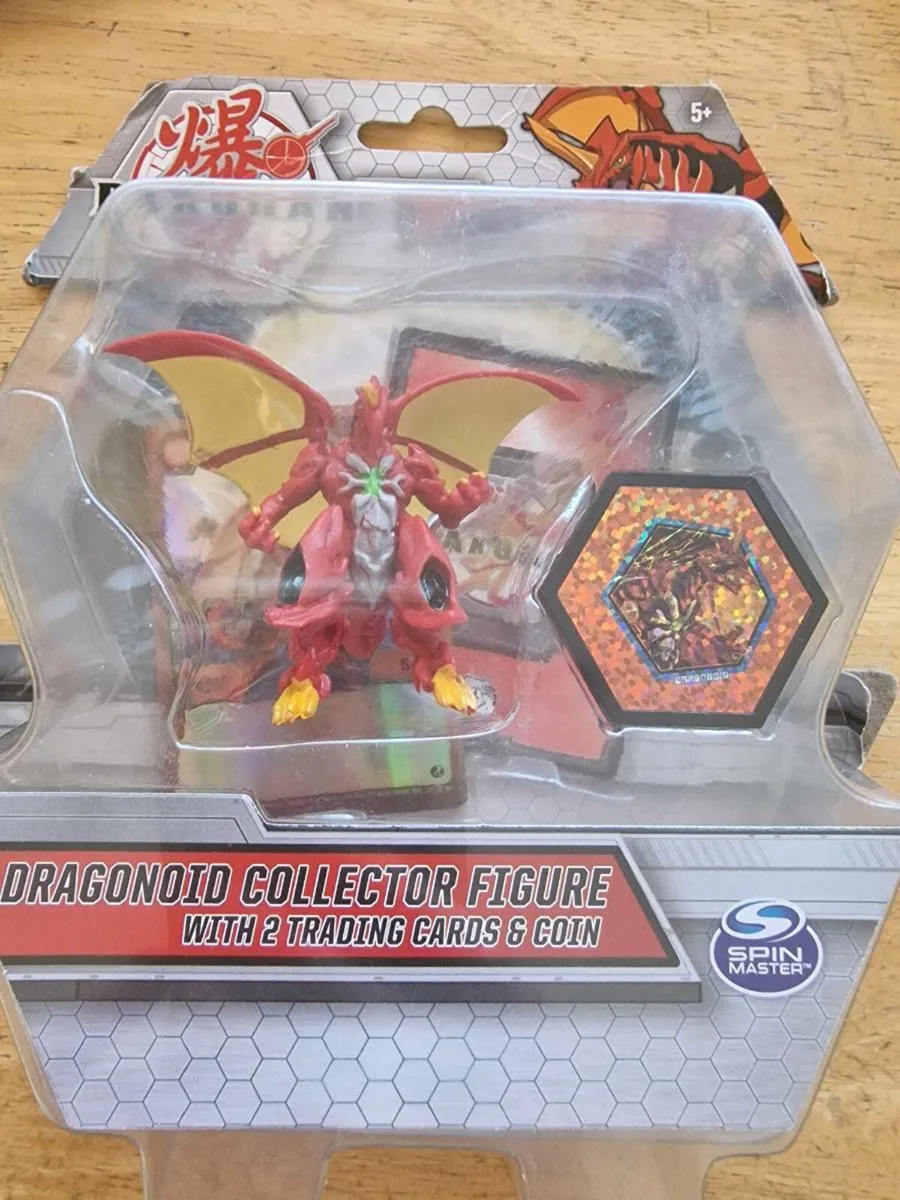 Bakugan Dragonoid (Red) Collector Action Figure - Image 1