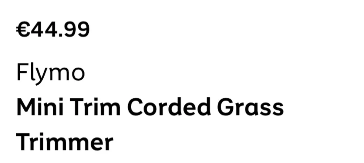 Flymo Mini Strimmer - Image 2