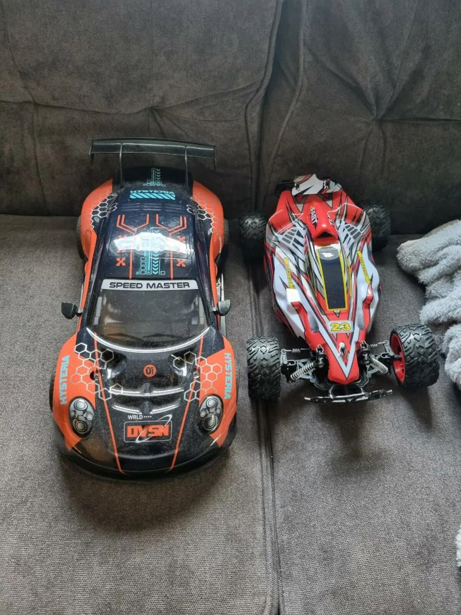 Assortment of toy cars, trucks, etc. - Image 1