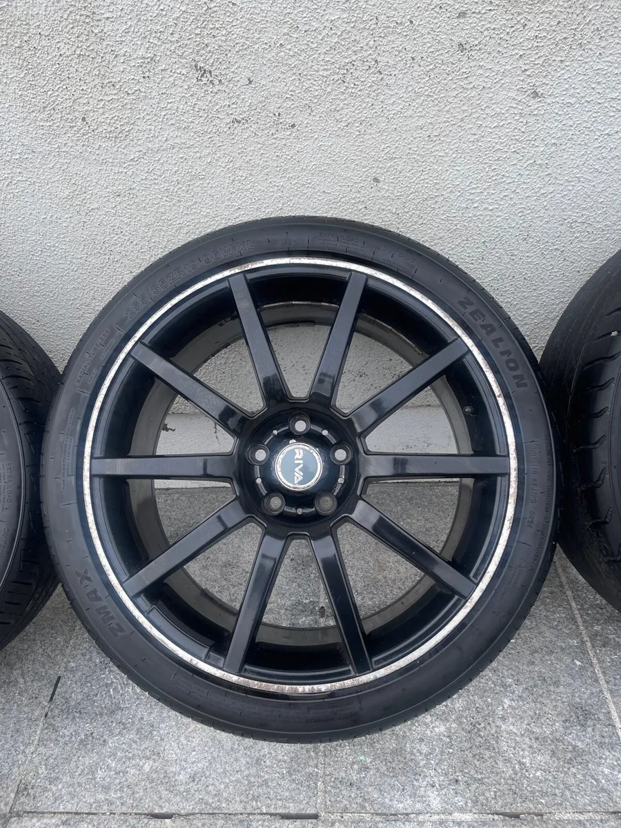 ⚫️Riva BMZ Alloys ⚫️ 19” staggered - Image 2