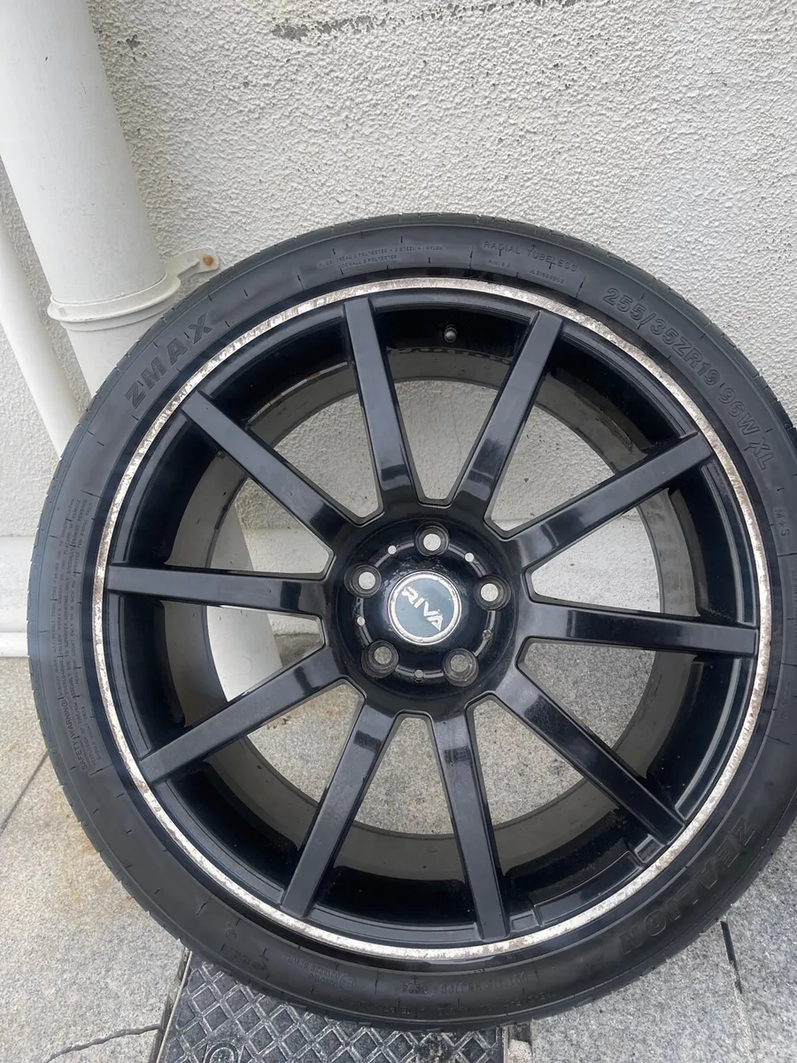 ⚫️Riva BMZ Alloys ⚫️ 19” staggered - Image 3