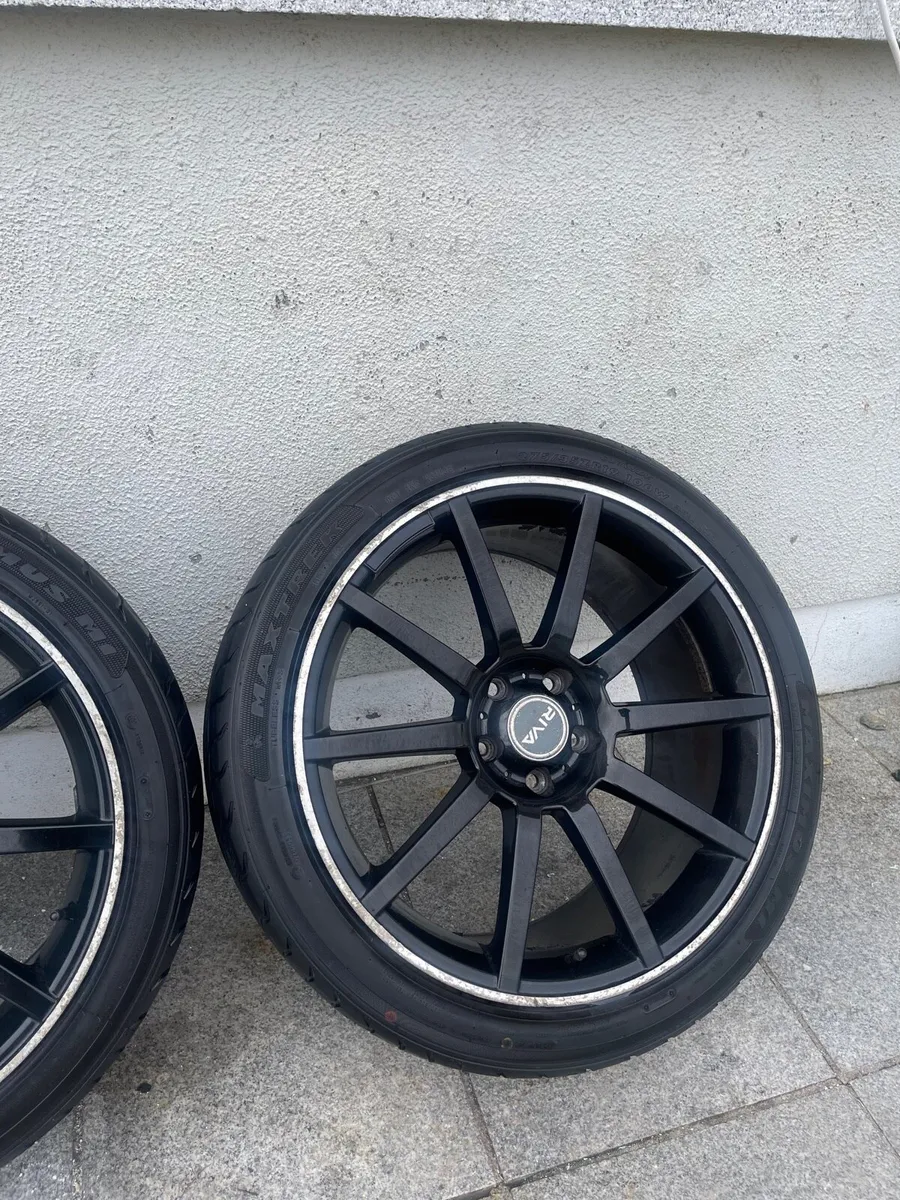 ⚫️Riva BMZ Alloys ⚫️ 19” staggered - Image 4
