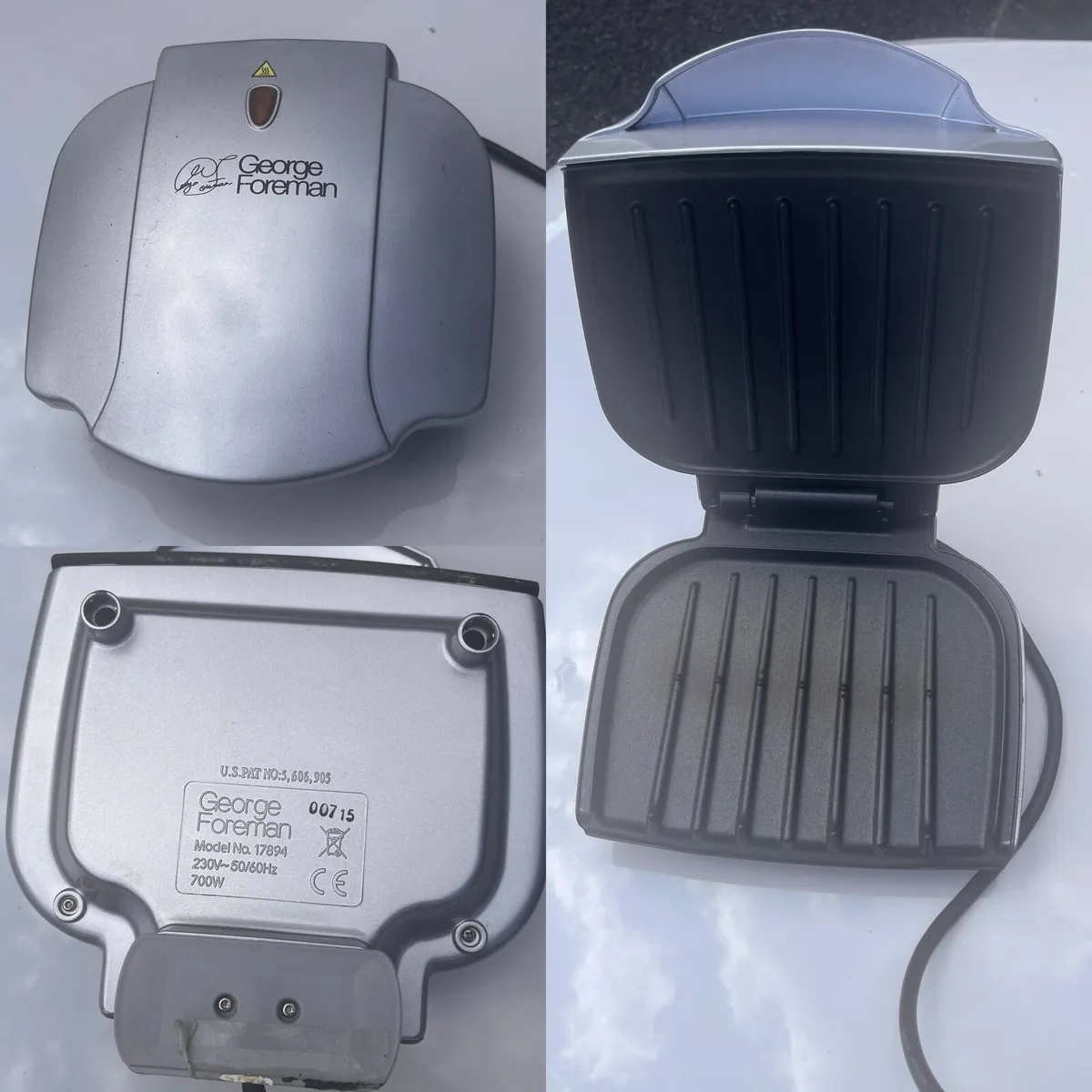 George Foreman Small Fit Grill - Image 1