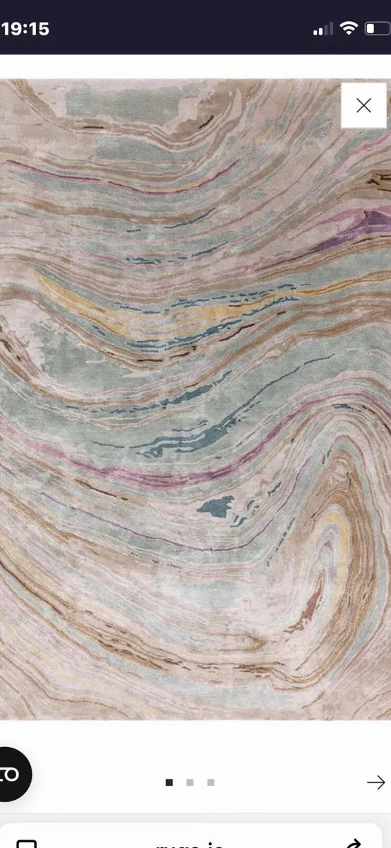 Rug Katherine Carnaby Tuscany Abalone Marble - Image 1