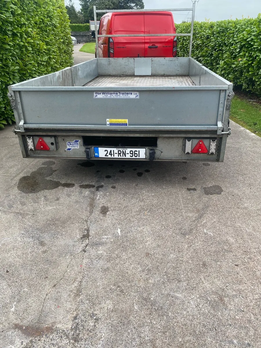 Ifor Williams builders trailer - Image 1
