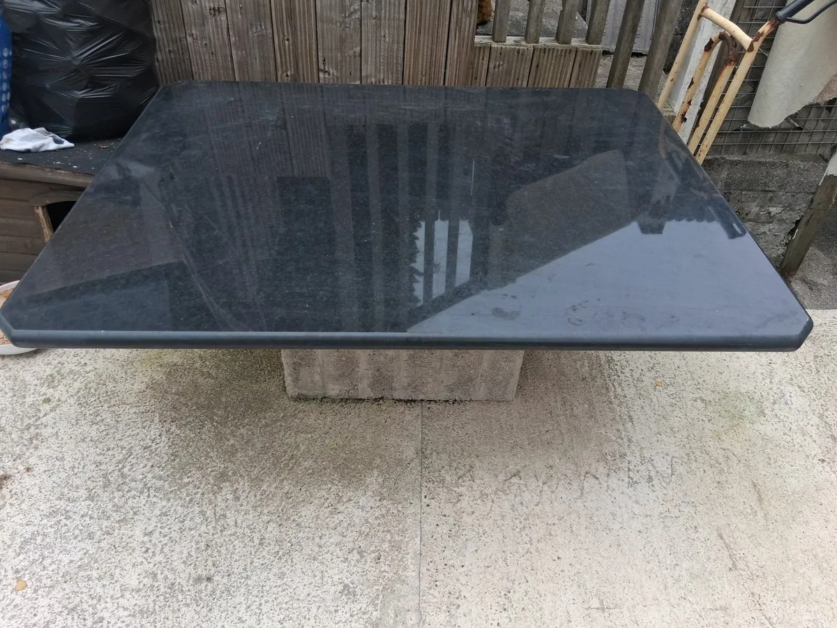 Solid marble  table top - Image 1