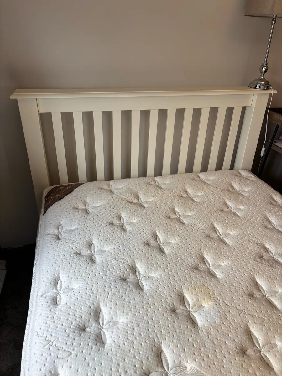 Small Double Bed with matching bedside drawers (1) - Image 2